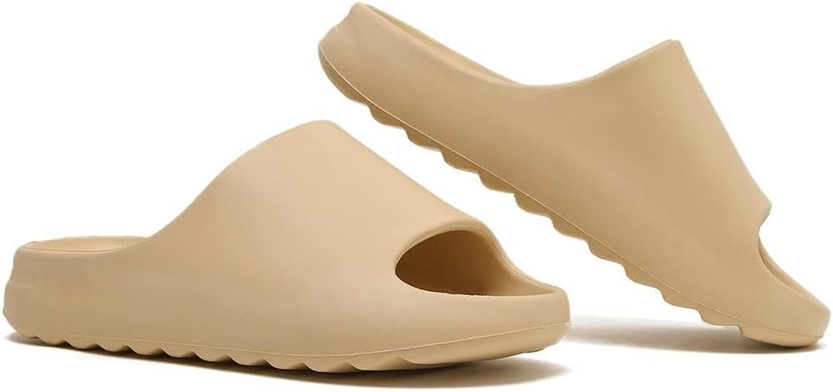 Cloud Slides for Women and Men, Platform Slides Slippers, Non-Slip Quick Drying Soft Lightweight Shower Shoes, Thick Sole Open Toe Slides Sandals for Indoor & Outdoor