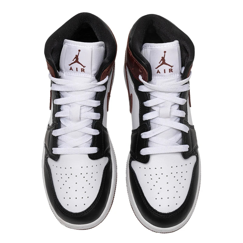 Women'S Shoes, Big Children'S Shoes, Air Jordan 1 Mid Se (Gs) Sports Shoes, Practical Training Shoes, Basketball Shoes, Low-Top Sneakers Hf3193-102