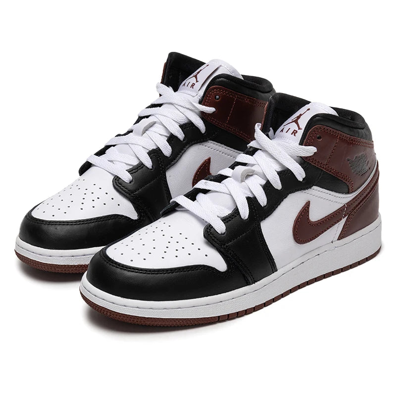 Women'S Shoes, Big Children'S Shoes, Air Jordan 1 Mid Se (Gs) Sports Shoes, Practical Training Shoes, Basketball Shoes, Low-Top Sneakers Hf3193-102